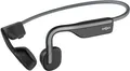 AfterShokz OpenMove - Kopfhörer mit Mikrofon - offenes Ohr - hinter dem Nacken angebracht - Bluetooth - kabellos - Grau (S661GY)