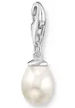 THOMAS SABO Charm-Einhänger Perle Silber, mit Süßwasserzuchtperle