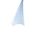 Bagnoxx Duschdichtung Spaltdichtung 2m, Wanddichtung für Duschkabine im Bad, 8mm Glasstärke, transparentes PVC Profil als Duschwand Dichtung, Abdichtung Dusche zwischen Wand und Glaselement