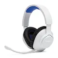 JBL Quantum 360P Over-Ear Gaming Kopfhörer – Für die Playstation sowie PC, Mac und Nintendo Switch – Mit Boom Mikrofon und 22 Stunden Akkulaufzeit – Weiß