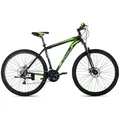 Atrigo Mountainbike Hardtail Catappa 889M, Grün, Schwarz, Metall, 134x20.5x74 cm, Freizeit, Sport & Fitness, Fahrräder, Mountainbikes
