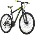 KS CYCLING MTB-Hardtail Mountainbike Hardtail 29 Zoll Catappa schwarz-gr?n