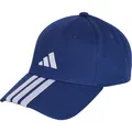 adidas Bball 3 Stripes Cap NEW Logo dark blue-white (043A) Adult (S/M)