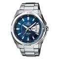 CASIO Ef 129D 2AVEF Herrenuhr edifice Classic Blau Und Edelstahl