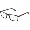O'Neill ONO 4536 Unisex-Brille inkl. Gläser Vollrand Eckig Kunststoff-Gestell 52mm/16mm/145mm, schwarz