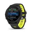 Garmin Forerunner 170 black/amp yellow 010-03920-00 Schwarz/Amp Gelb, 43mm Smarte GPS-Laufuhr