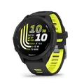Garmin Forerunner 170 43mm - Lauf-Smartwatch, 1,2" AMOLED Touchscreen, bis zu 10 Tage Akkulaufzeit, Trainingsempfehlungen, Gesundheitsdaten, smarte Funktionen, 80+ Sport-Apps, Pay