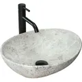 Rea - Aufsatzwaschbecken Sofia Light Stone