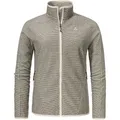 Schöffel Damen Style Terxa Circ Fleece Jacke (Größe 3XL, weiss)
