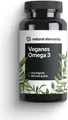 NATURAL ELEMENTS Veganes Omega 3 Algenöl Kapseln