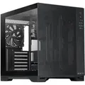 Visio Air GM-30B-M-OP, Tower-Gehäuse schwarz, Tempered Glass