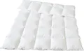 Traumina Bettdecke Plume Bio Daune Ganzjahresdecke leichte Winterdecke Wärmeklasse 3 Größe 135x200 cm