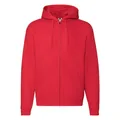 FRUIT OF THE LOOM - Premium Unisex Kapuzensweatjacke S - 2XL Komfort & Stil