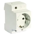 Pollmann Verteiler-Einbausteckdose Tragschienen-Steckdose 250VAC 16A (6334787)