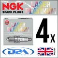 4x NGK PLFER7A8EG (94833) Laser Platinum Zuendkerze