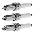 3 Zündkerzen mit Flachdichtsitz NGK Aftermarket-Expertise für u.a. AUDI A5