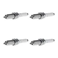 4 Zündkerzen mit Flachdichtsitz NGK Aftermarket-Expertise für u.a. AUDI A5
