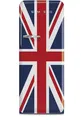 Smeg FAB28RDUJ6 (Union Jack (UK)) Standkühlschrank mit Gefrierfach