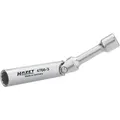 Hazet Zündkerzenschlüssel 4766-3, Steckeinsatz mit Gelenk, 14 mm Schlüsselweite, Zwölfkant, Aufnahme 3/8 Zoll