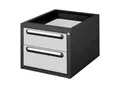 STIER Unterschrank Container Premium mit 2 Schubladen BxTxH 480x600x395 mm (907438)