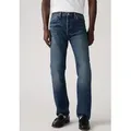 Levi's® Straight-Jeans 501 LEVI'S ORIGINAL mit Markenlabel blau 33