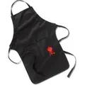 Grillschürze, schwarz mit rotem Kettle Grill 6474, Schürze