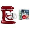 KitchenAid 5KSM60SPXEER, Standmixer, Rot, Schlagen, Kneten, Mixen, 1,1 m, 5,6 l, EMPIRE RED - Rot