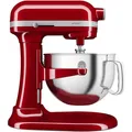 KitchenAid 5KSM60SPXEER Imperial Red Planetenmixer mit Hebeschüssel, 5,6 l