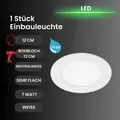 Briloner Einbauleuchte 1xLED-Platine 7W weiß rund