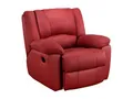 Vente-unique - Relaxsessel 1 Aroma - Leder - rot