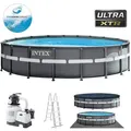 Intex - Aufstellpool Frame Pool Komlpettset Ultra Rondo Xtr 549 X 132 Cm