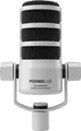 Rode Stand USB-Mikrofon PodMic USB White Übertragungsart (Details):Kabelgebunden