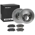 RIDEX Bremsenset Vorne Bremsscheiben Beläge Satz für SKODA ROOMSTER (5J) 228mm