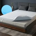 Arensberger Matratzen Topper 180x200cm | Höhe 10cm Luxury | Härtegrad H2 H3 | Geltopper Memory Foam Matratzentopper mit waschbarem Bezug | Matratzenauflage | für Federkern & Schaumstoffmatratzen