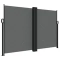 Seitenmarkise Ausziehbar Anthrazit 160x1200 cm