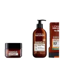 3tlg Loreal Men Barber Club Duschgel | 3in1 Bart-Shampoo | Bart-Balsam Bart&Haut