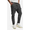 Indicode Stoffhose Herren INProff Herrenhose mit Stretch und elastischem Bund grau L