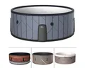 BRAST Whirlpool MSpa Verto-Serie, 5 Modelle, In- Outdoor Pool, Winterfest, aufblasbares Aufstellbecken, (aufblasbar MSpa Tidal für 6 Personen, Ø173x65cm, 138 Massagedüsen in 3 Intensitäten), einfache Steuerung per App