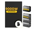 Anker Balkonkraftwerk 9000W Anker SOLIX Solarbank Power Dock mit Solarbank 3 Pro Speicher, (Power Dock und 18x 500Wp Solarmodule im Lieferumfang enthalten), Speicher mit integriertem Wechselrichter, All-in-One 2,68kWh Akku