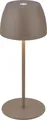Dika LED Akku-Tischleuchte Serina Mini Touch umbrasand 20 x 8 cm warmweiß