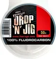 Fox Rage Fluocarbon Schnur Drop 'n' Jig 50m, Durchmesser/Tragkraft:0.18mm / 2.57kg Tragkraft