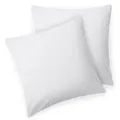 Blumtal Kissenbezug, Weiß, Textil, Quadratisch, 40x40 cm, Oeko-Tex® Standard 100, Schlaftextilien, Bettwäsche
