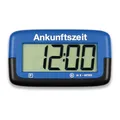 PARK MICRO ELEKTRONISCHE PARKSCHEIBE AUTOMATISCHE PARKUHR BLAU -  KBA ZULASSUNG