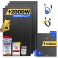 onPower: 2000 Watt Balkonkraftwerk - ohne Halterung / 4.22 kWh / 3m