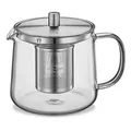 KÜCHENPROFI Teekanne ASSAM 0,6 Liter Borosilikatglas mit Siebeinsatz und Deckel