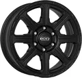ALUFELGE DOTZ Kalahari black 8x17 6x139.7 ET 30 Black matt