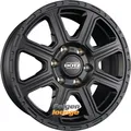 4x DOTZ KALAHARI BLACK - Schwarz Matt 8x17 ET30 6x139,7