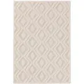 benuta Nest Teppich, Creme, Textil, Abstrakt, Rechteckig, 140x200 cm, Oeko-Tex® Standard 100, wasserabweisend, Teppiche & Böden, Teppiche