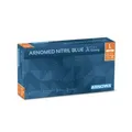 Arnowa GmbH ARNOMED Nitril Blue XTRA STRONG Einmalhandschuhe, puderfrei, blau, Extra starke Nitrilhandschuhe mit Rollrand, 1 Packung = 100 Stück, Größe L 352-L
