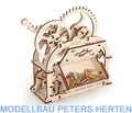 UGEARS Schatulle Mechanical Box - 70001 mechanisches Modell, Puzzle, Holz
